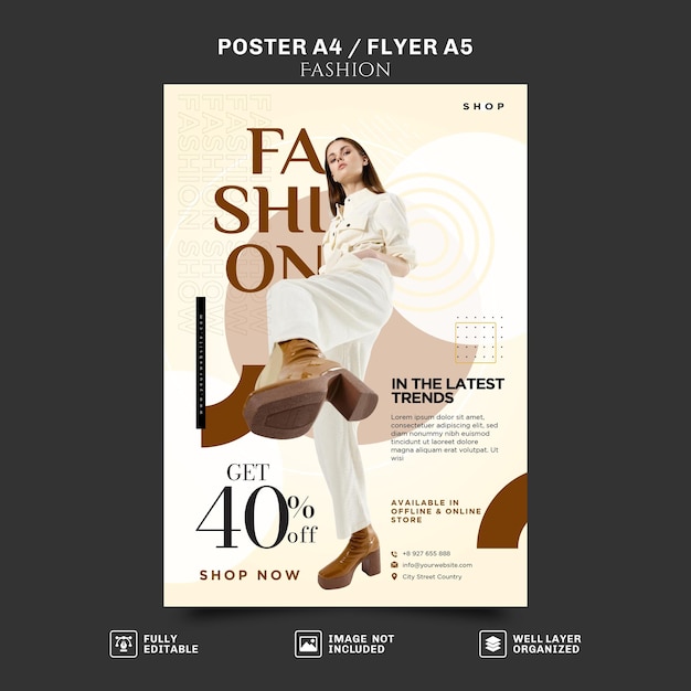 Vector vector fashion sale template concept