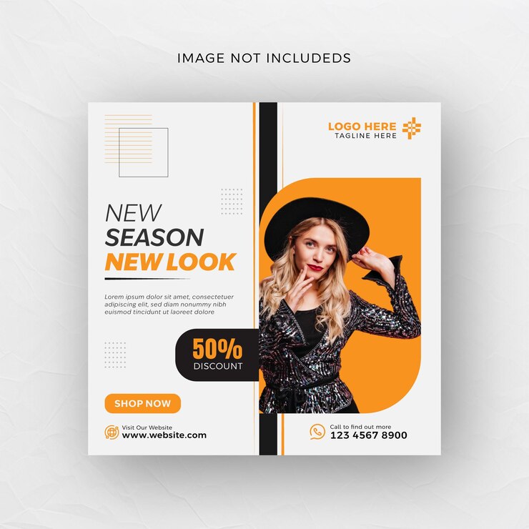 Vector vector fashion sales sociale media en instagram web banner ontwerp sjabloon
