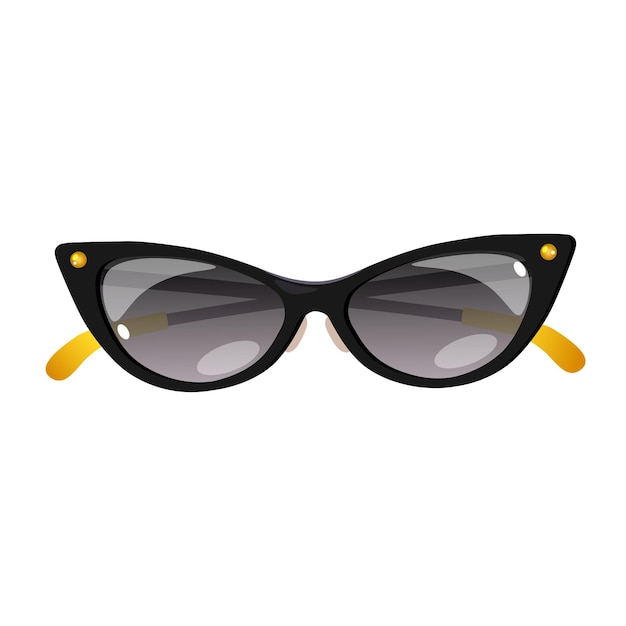 Вектор Векторные модные солнцезащитные очки