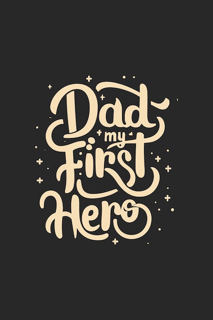 vector fathers day t shirt design