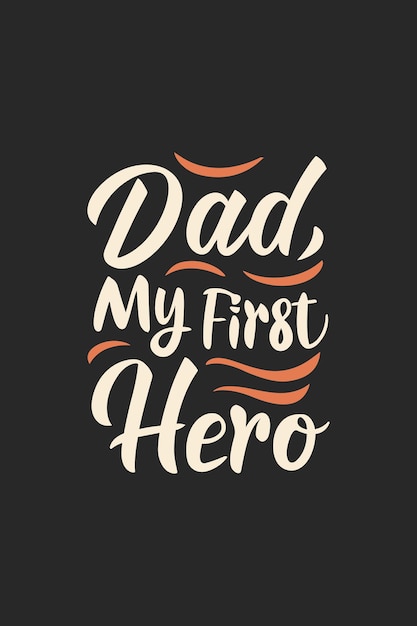 vector fathers day t shirt design