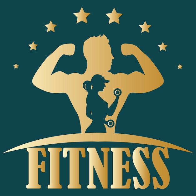 Vector fitness logo