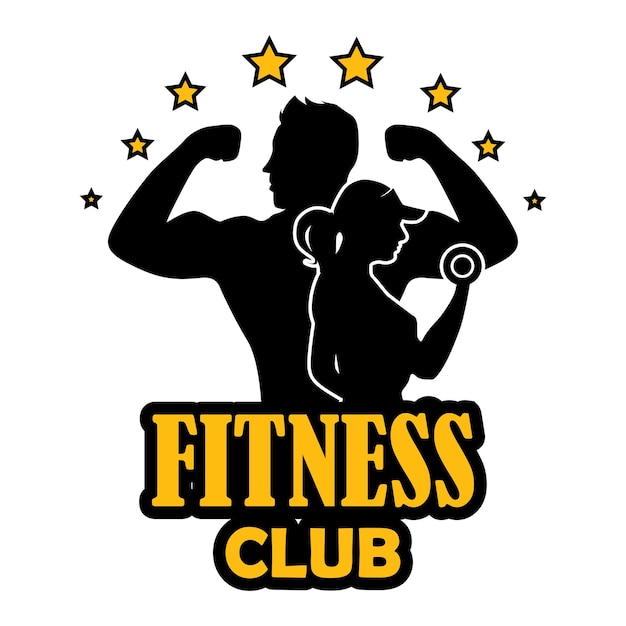 Vector fitness logo