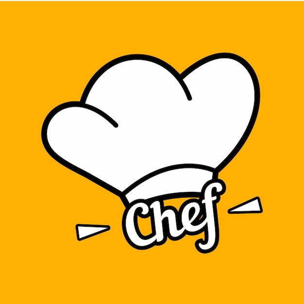 vector flat catering logo design template