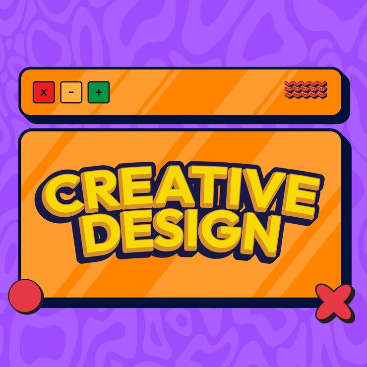 Vector vector flat design nostalgic 90s for creative designer