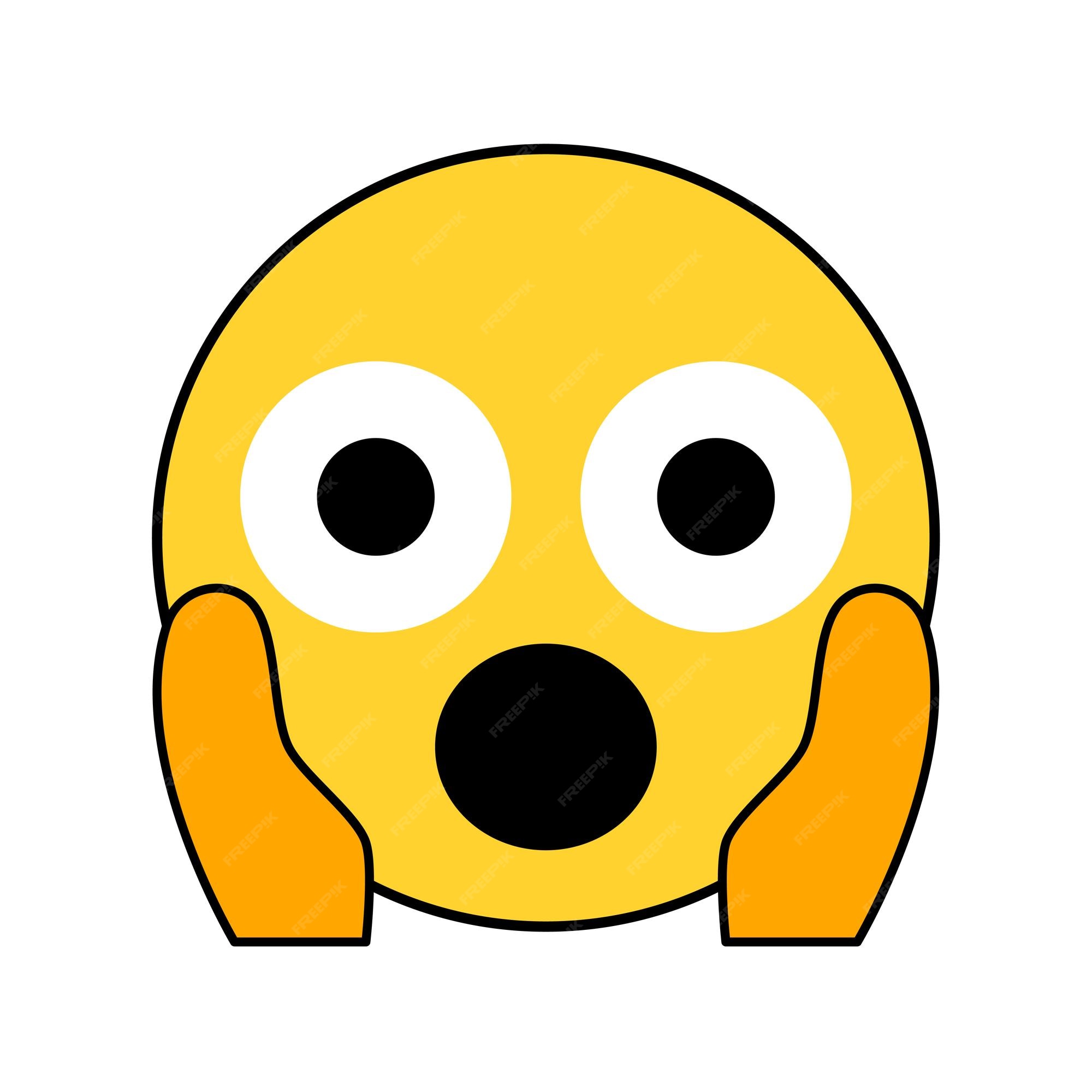 Premium Vector  Flat emoji icon reaction