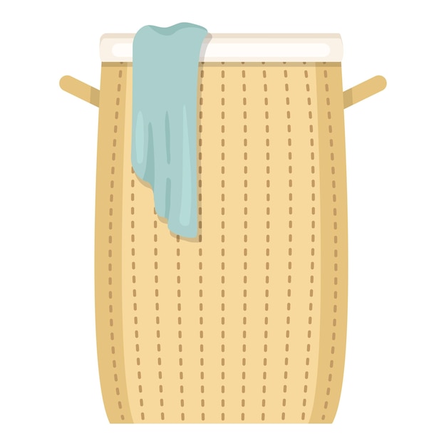 Vector vector flat illustration laundry basket