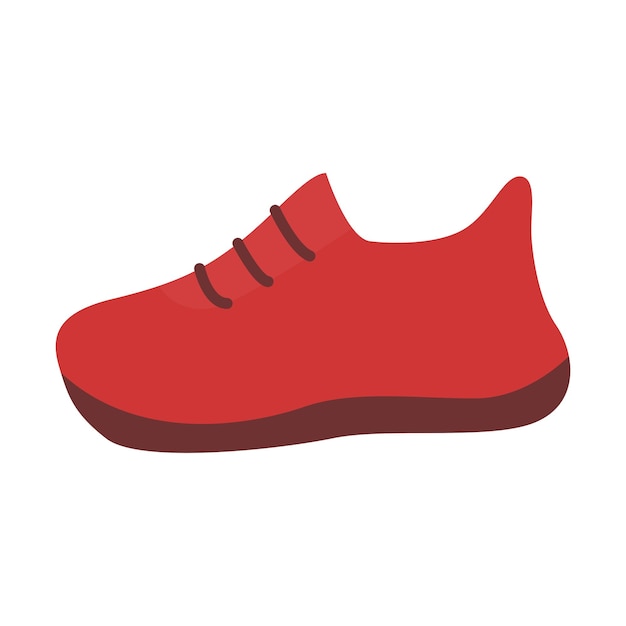 Vector vector flat sneakers illustration