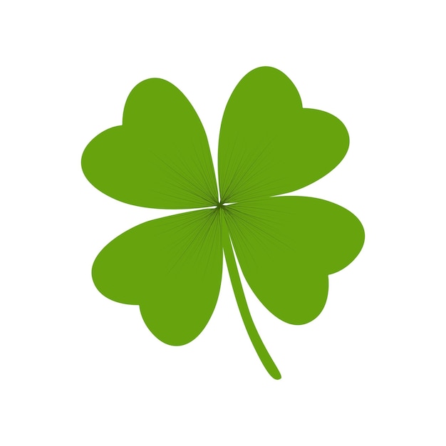 Vector flat style illustration of st. patrick's day. ucky concept.