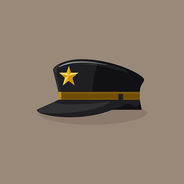 Vector vector flat veterans day of cap