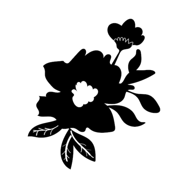 Vector floral ornamental design elements
Black Floral Ornament