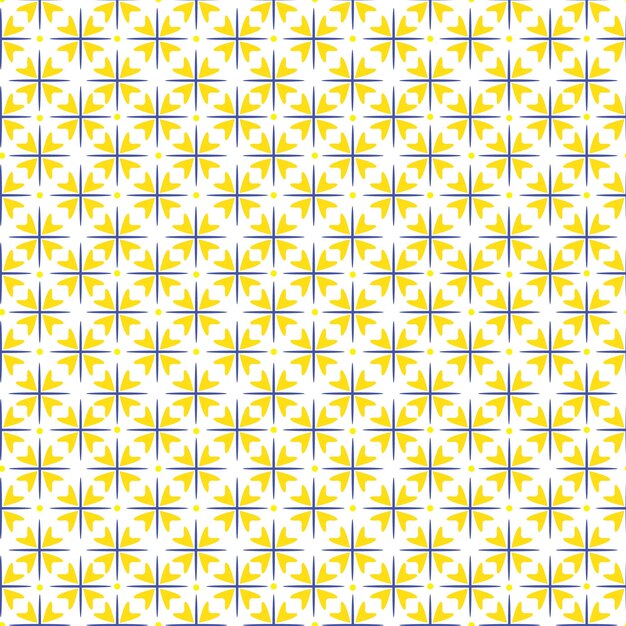 Vector vector floral seamless pattern