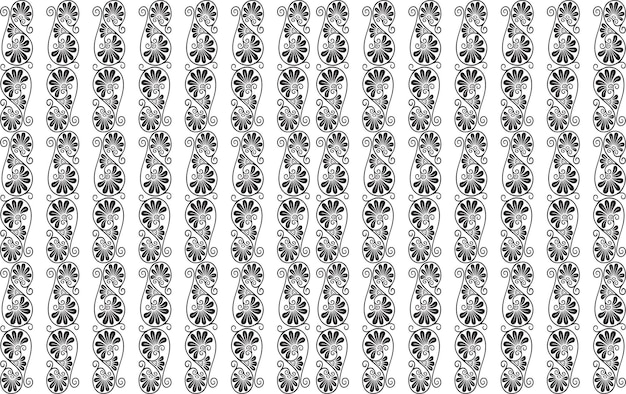 vector flower seamless pattern