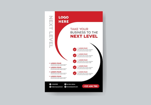 vector flyer template