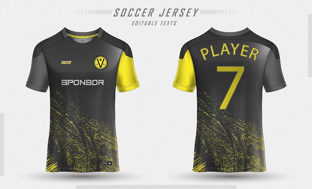 Vector vector free vector soccer jersey template sport t shirt design