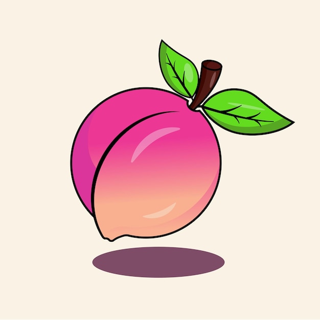 Vector fruit icons collection