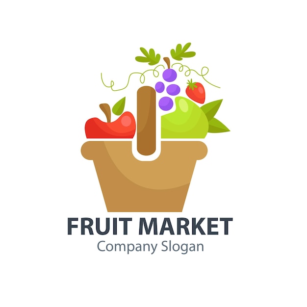 vector fruit logo business 04