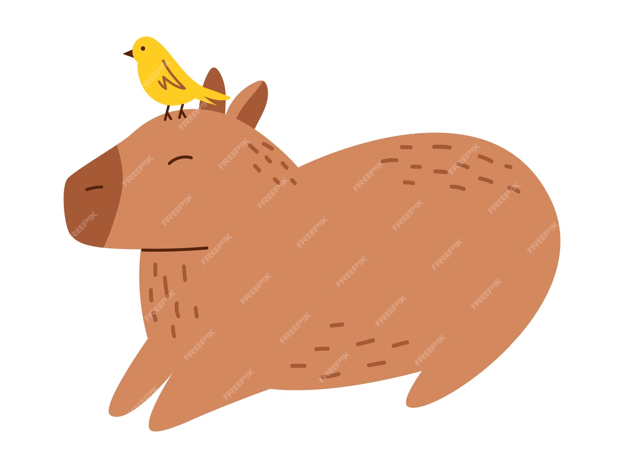 Download Capybara, Mammal, Capibara. Royalty-Free Vector Graphic