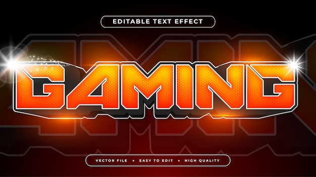 Vector gamer tekst effect bewerkbaar esport en neon tekst stijl