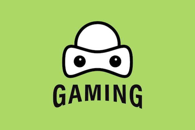 Vector gaming-logo ontwerp