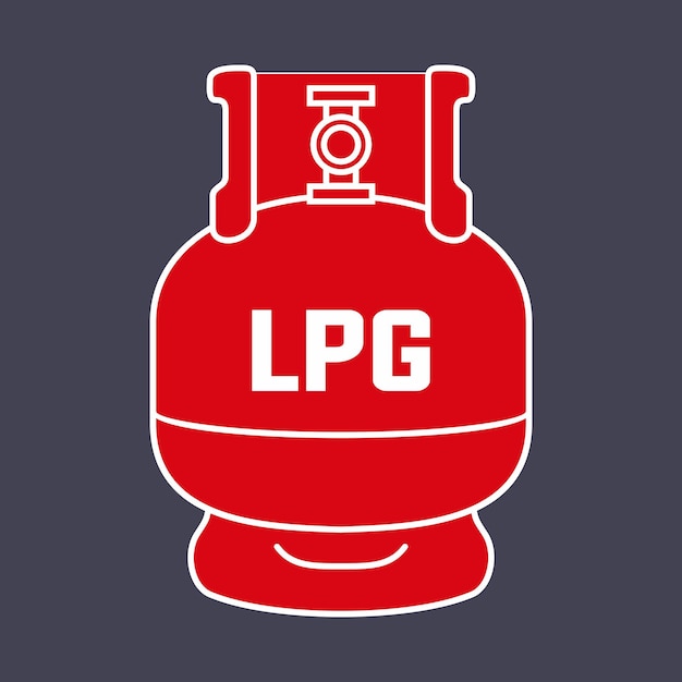 vector gas cylinder icon2