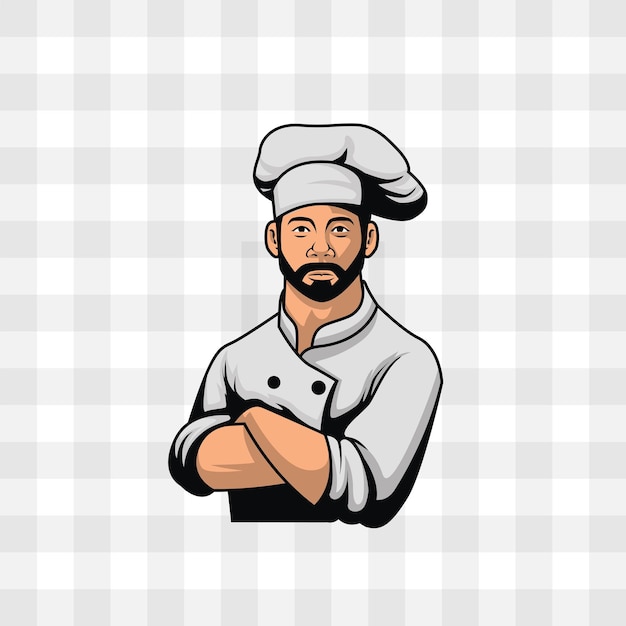 Vector gekleurd chef-ontwerp