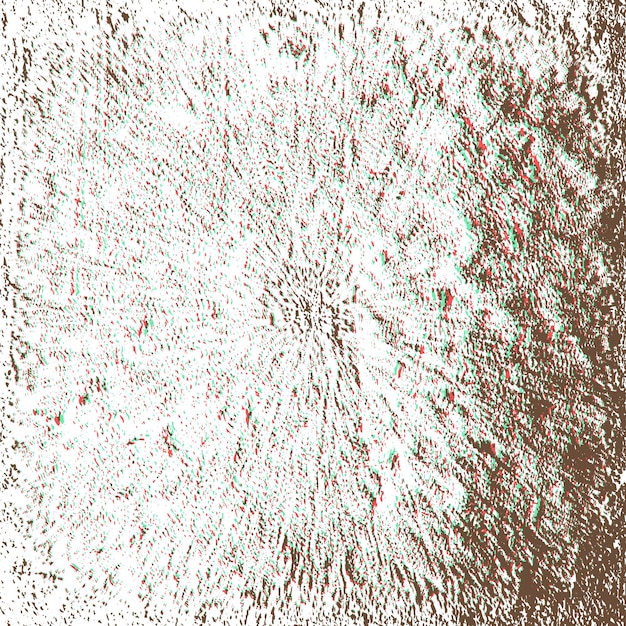 Vector vector gekleurde anaglief volumetrisch effect grunge kras ruw oppervlaktetextuur abstracte moderne kunst licht artistieke background