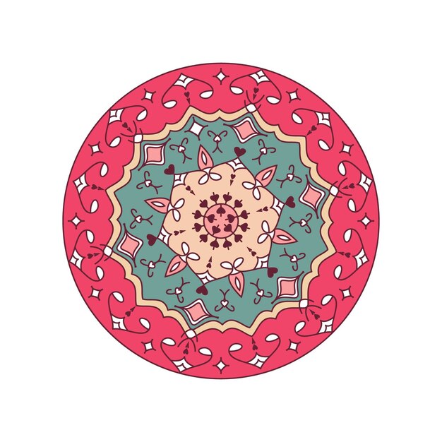 Vector gekleurde Mandala