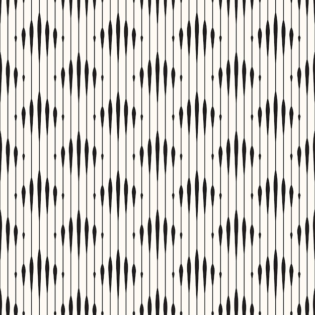 Vector Geometric Abstract Seamless Monochrome Pattern Texture Repeating Background