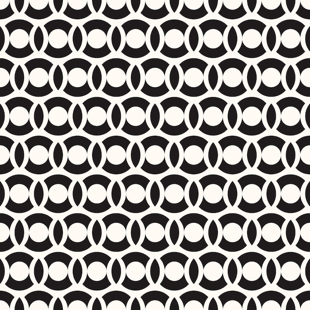 Vector Geometric Abstract Seamless Monochrome Pattern Texture Repeating Background