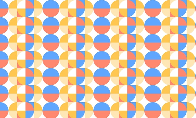 Vector geometric colorful pattern design