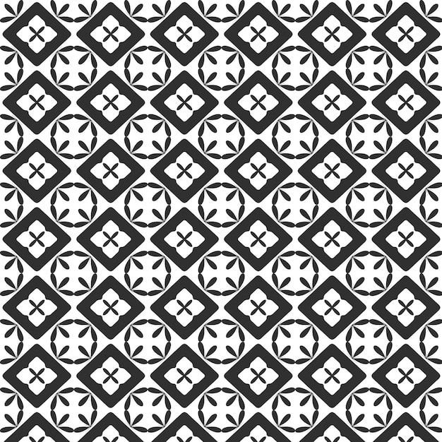 ベクトルの幾何学的で有機的なアールデコのシームレスなパターン デザイン