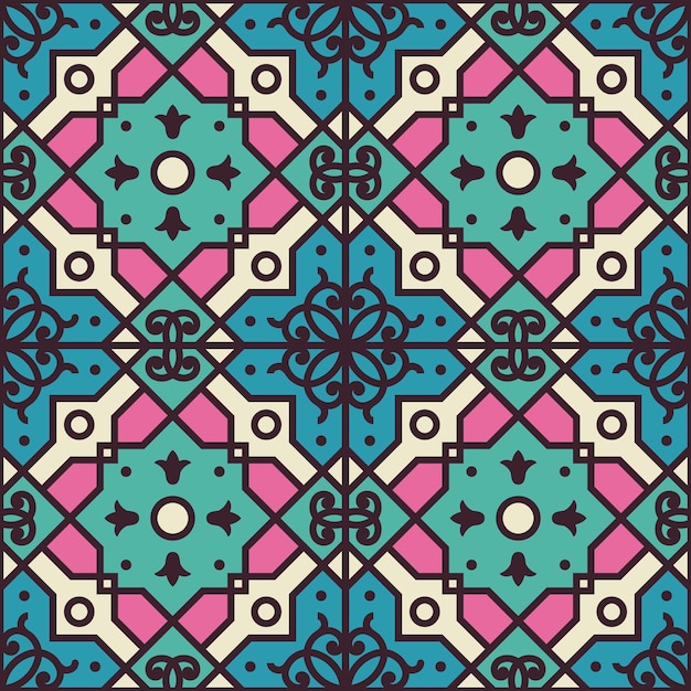 Vector geometric pattern