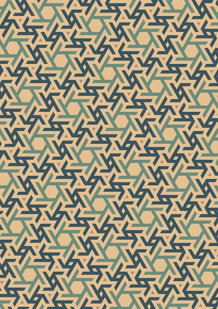 Vector geometric pattern