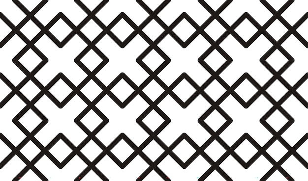 Vector geometric poly pattern Black and white seamless texture with refracted poly Abstract