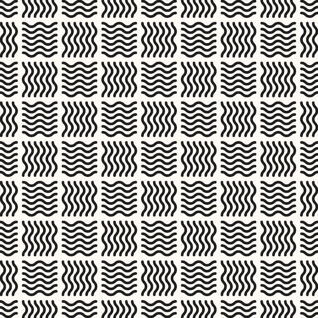 벡터 벡터 기하학적 원활한 흑백 패턴
