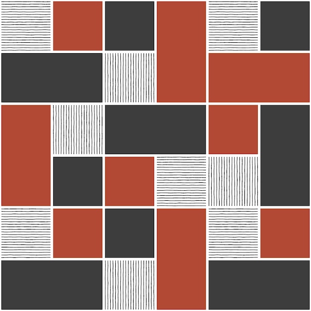 vector geometric seamless rectangles and lines