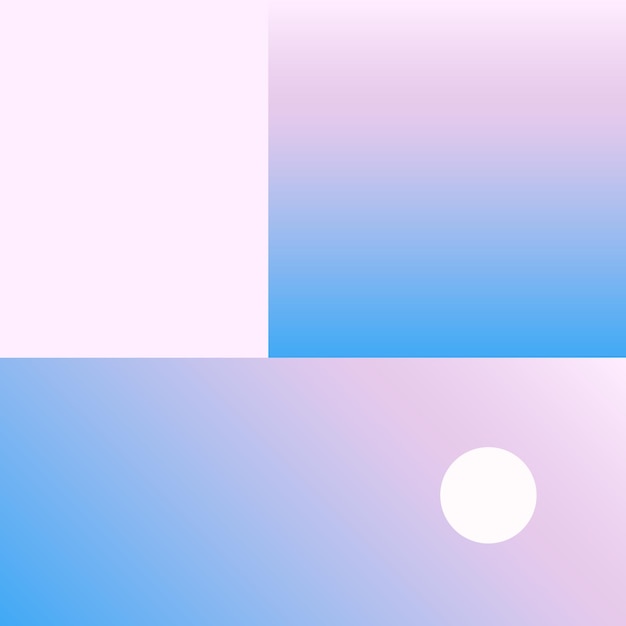 Vettore geometrico liscio blu rosa gradiente sfondo in materiale design stile semplice minimalista modello colorato basato su griglia e forme keyline opere d'arte presentazione web aziendale tessuto di copertura