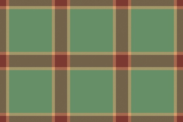 Vector geruite textiel patroon textuur selectievakje achtergrond stof naadloze tartan