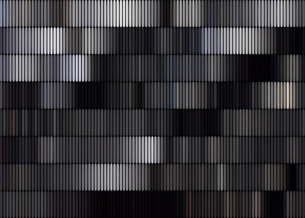 Vector gestreepte zwarte en grijze achtergrond