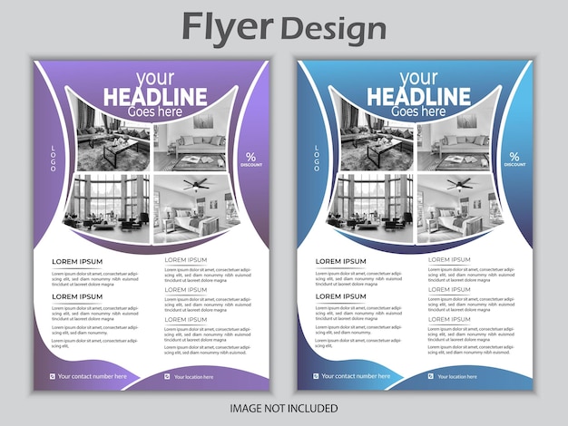 Vector geweldige professionele zakelijke flyer roll up banner en facebook voorpagina