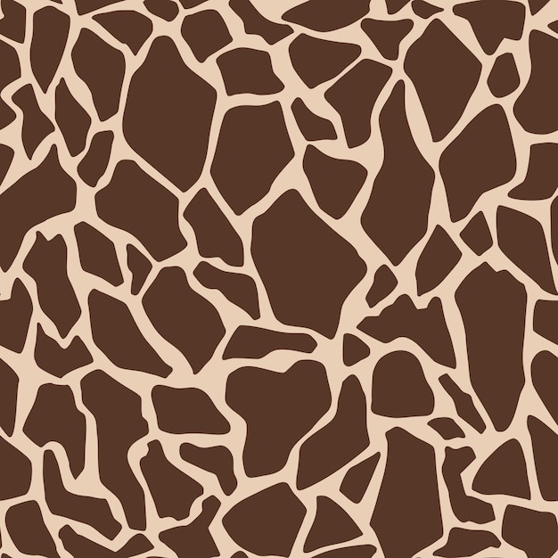 Vector giraffe print naadloos patroon Trendy kleur illustratie voor behang stof textiel