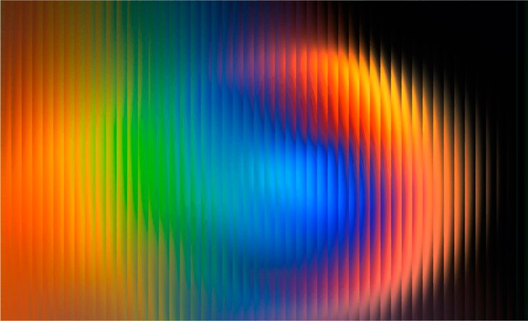 Vector vector glass grainy blurred neon gradient in pastel colors for covers wallpapers branding and other