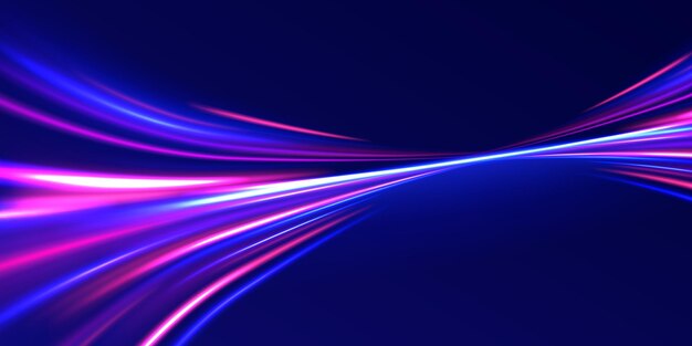 ベクター・グローイング・ライン (Vector Glowing Lines) は電気の流れの効果を表す電気線の流れを表す光線である