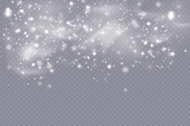 Vector glowing stars lights and sparklesGlow light effect Vector illustration Christmas flash