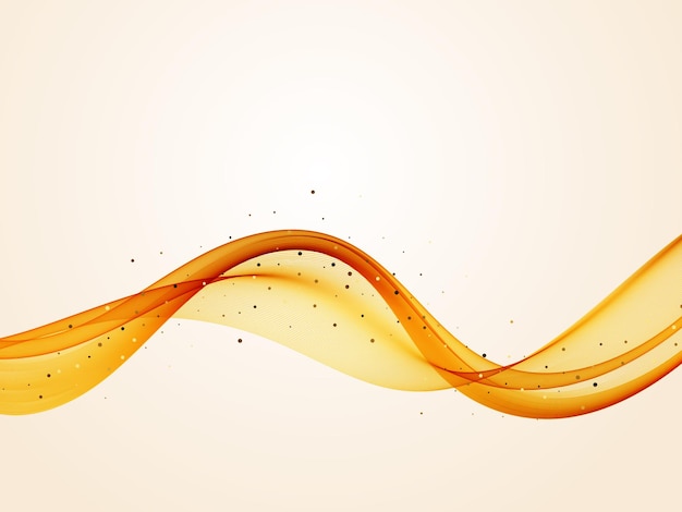 Vector gold glitter wave abstract