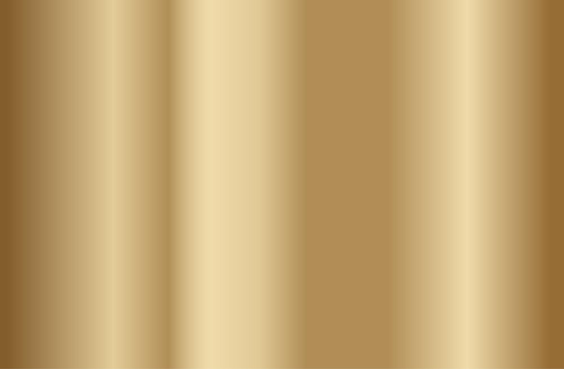 Vettore di gradiente dorato testura di sfondo gradiente oro illustrazione vettoriale metallica per cornice di lusso nastro banner moneta web e etichetta modello vettoriale elegante di luce e lucentezza