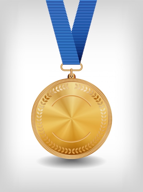 Vector gold medal