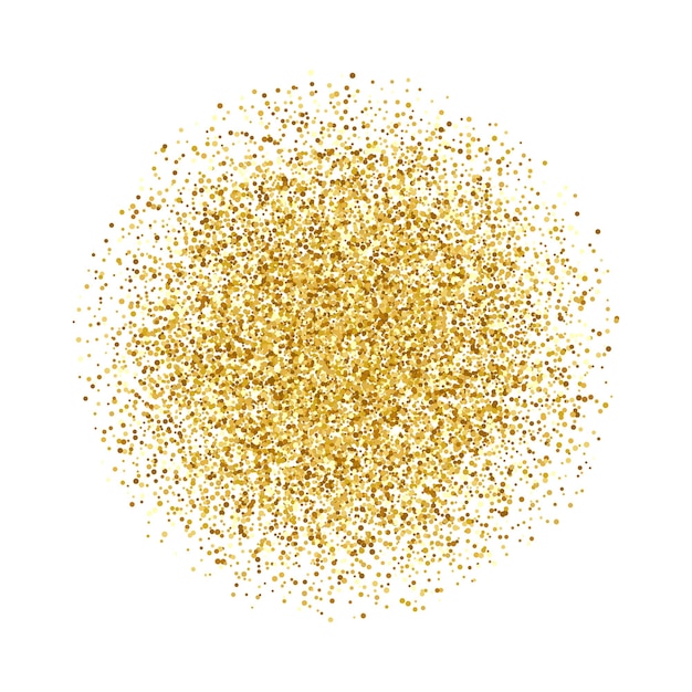 Premium Vector | Vector golden glitter background