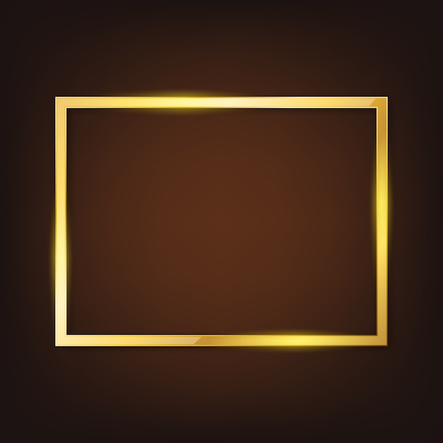 Vector gouden frame.